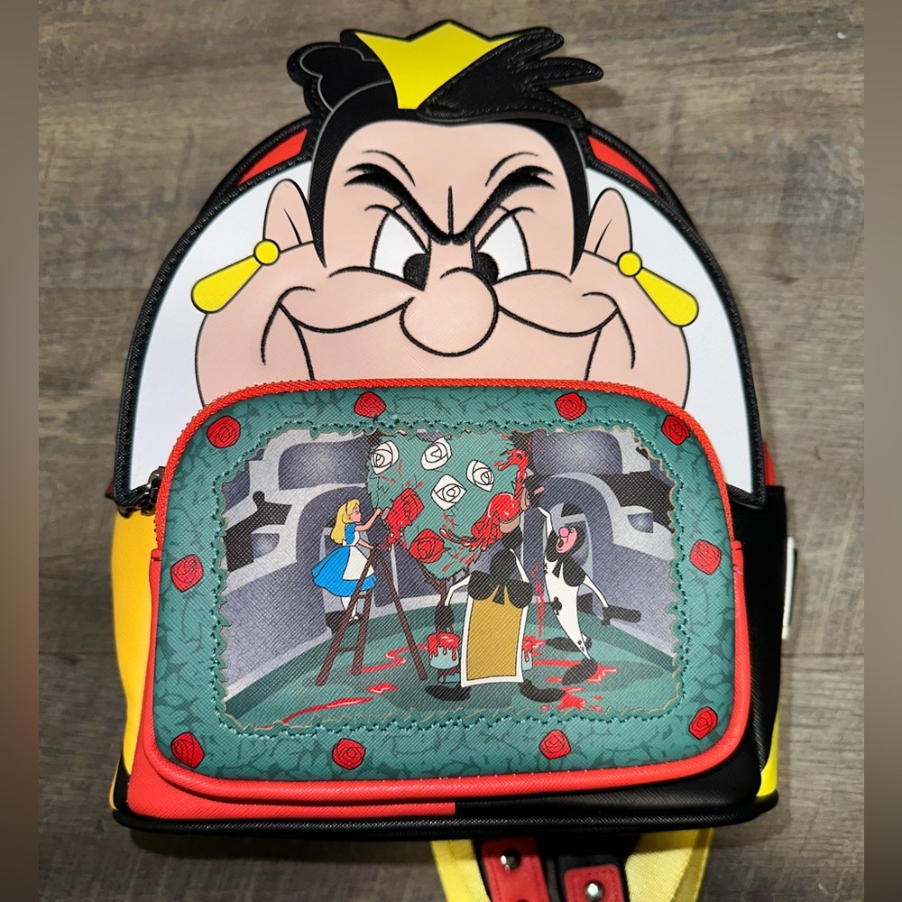 Queen of Hearts Loungefly Mini Backpack